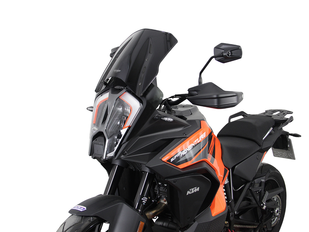 Pare-brise MRA Touring "TM" noir pour KTM Superadventure 1290 /S /R 2021-