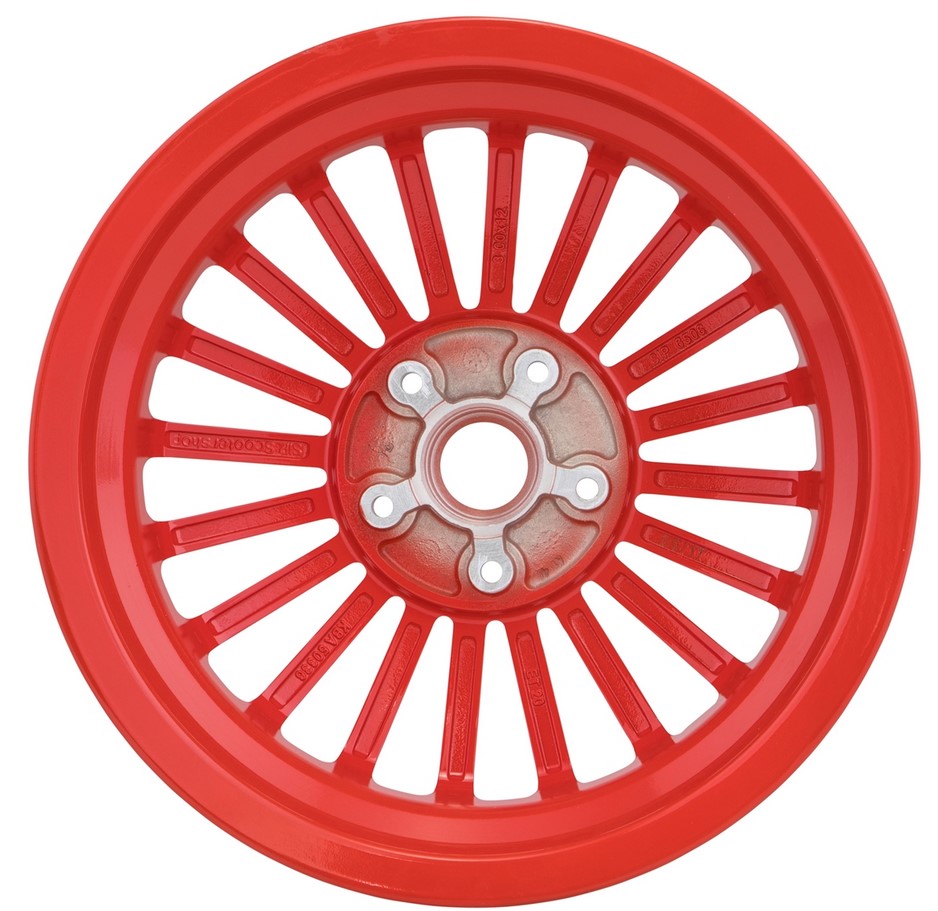 Jante avant/arrière pour Vespa GTS/GTS Super/GTV/GT 60/GT/GT L 125-300ccm, rouge
