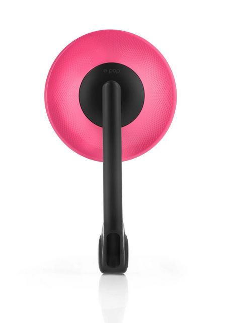 Rétroviseur d'extrémité de guidon RIZOMA E-POP gauche ou droit pour Vespa, noir/rose