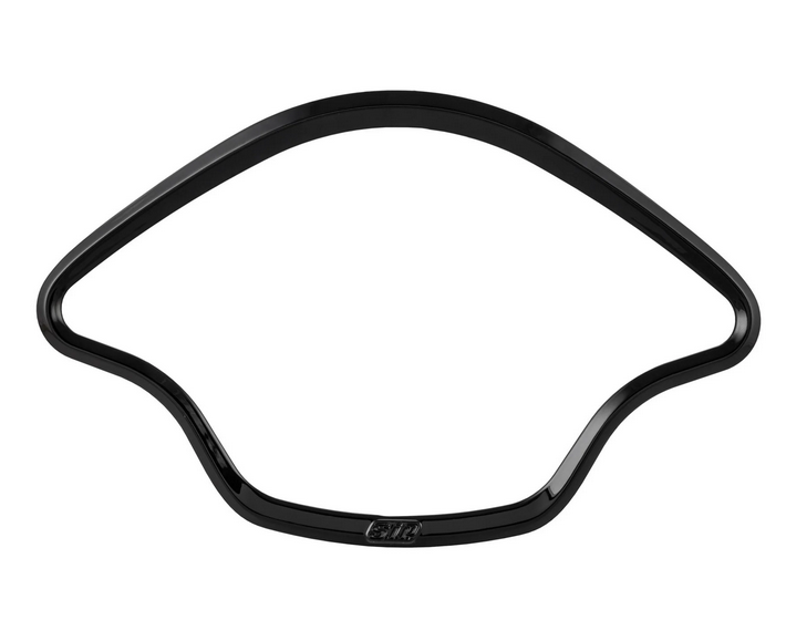 Anneau décoratif tachymètre pour Vespa Primavera/Sprint/Elettrica 50-150ccm 2T/4T AC, noir brillant