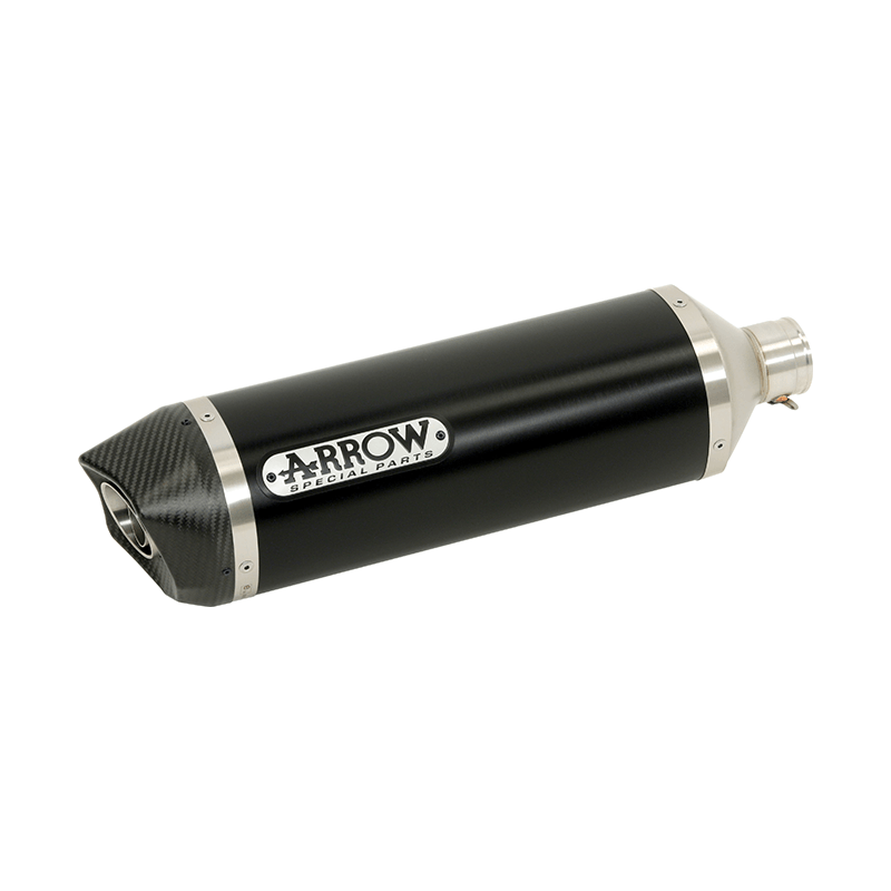 ARROW DARK RACE-TECH en aluminium avec embout en carbone pour BMW S1000RR (19-22)
