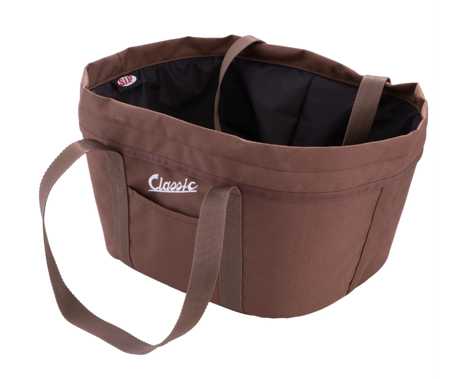 Kit panier à bagages "Classic" avec pont à bagages pour Vespa LX/LXV/S 50-150ccm, marron