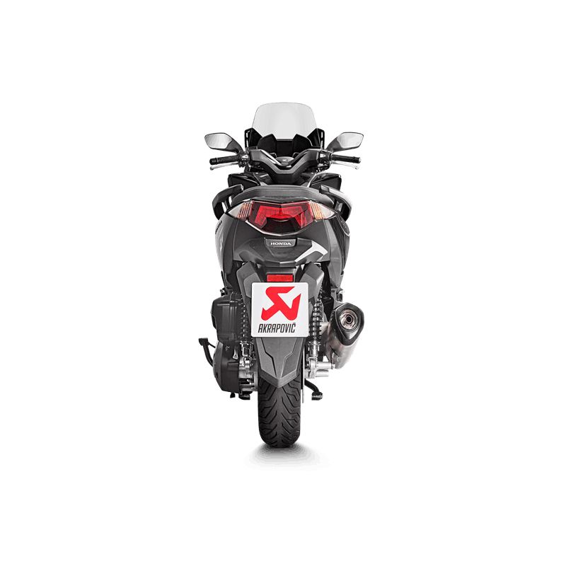 Akrapovic Racing Line (SS) système d'échappement pour Honda Forza125 année modèle 2017-2020