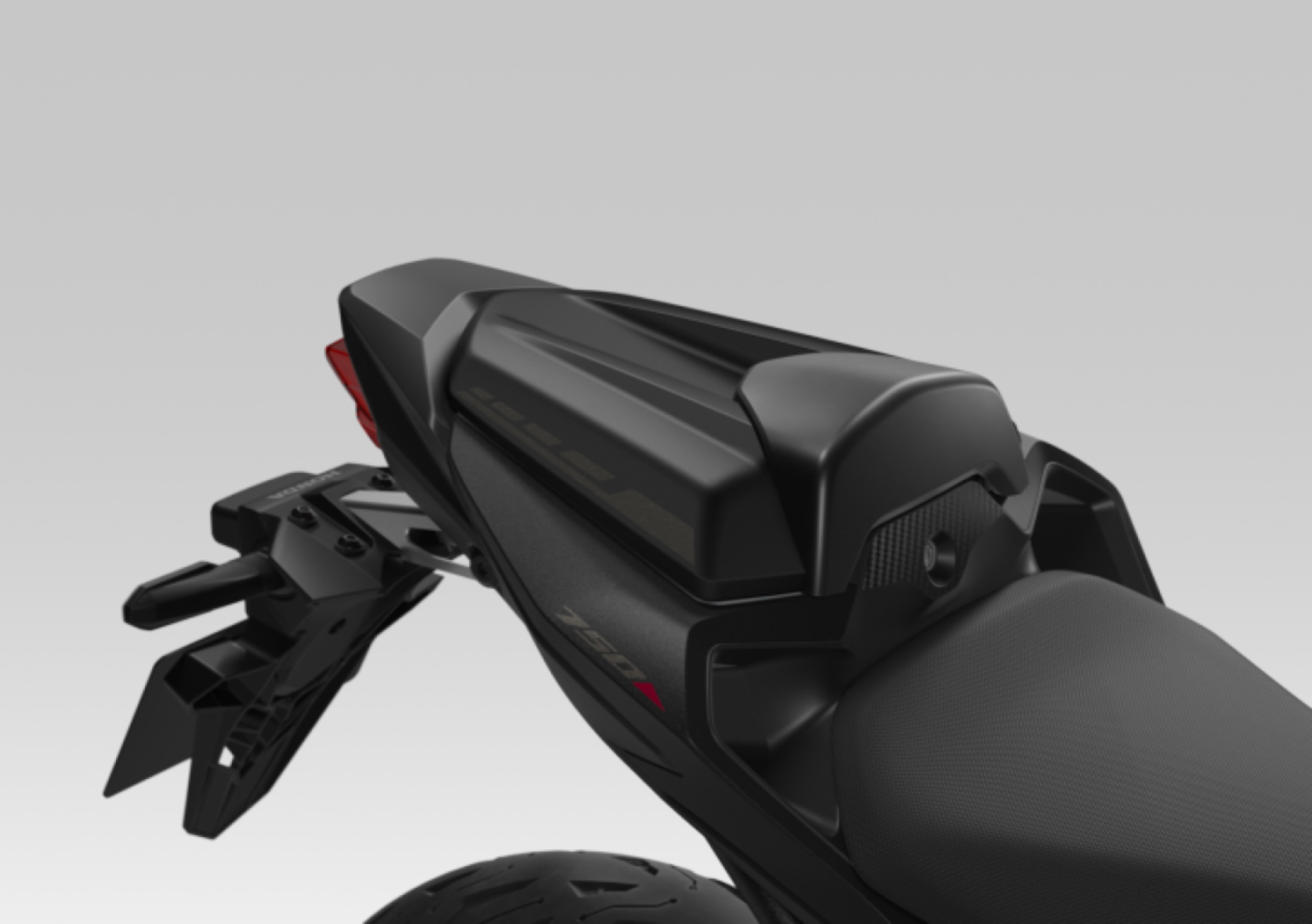 Couverture de siège passager grise pour Honda CB 750 Hornet (25-) Original