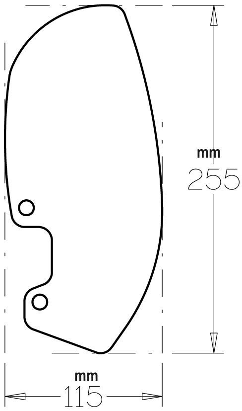 Déflecteur de vent pour BMW R 1200 GS Adventure, la paire