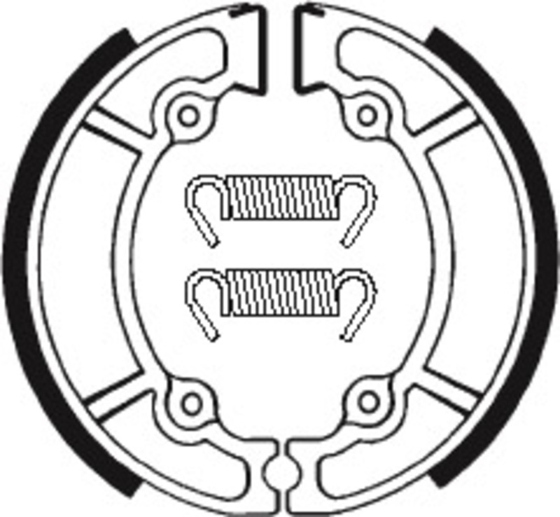 Mâchoires de frein organiques Tecnium Off-Road - BA102