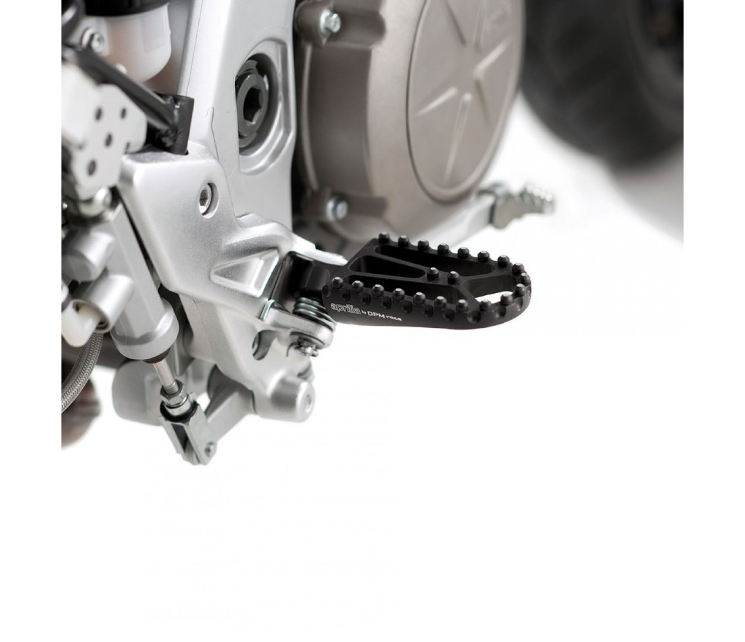 Jeu de repose-pieds original Aprilia, Racing / sans ABE - Caponord Dorsoduro