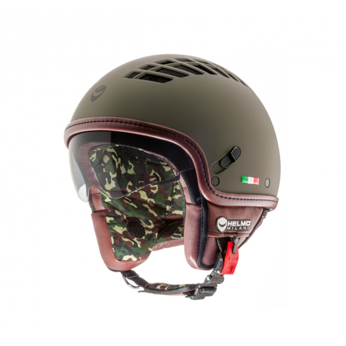 Helmo Milano Demi Jet, ViaColVento, vert, mat