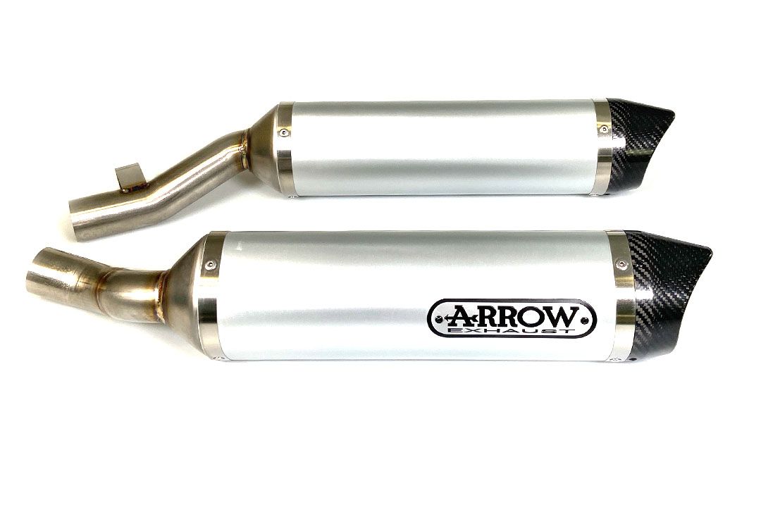 Échappement ARROW DARK THUNDER pour Kawasaki Z 1000 (10-)