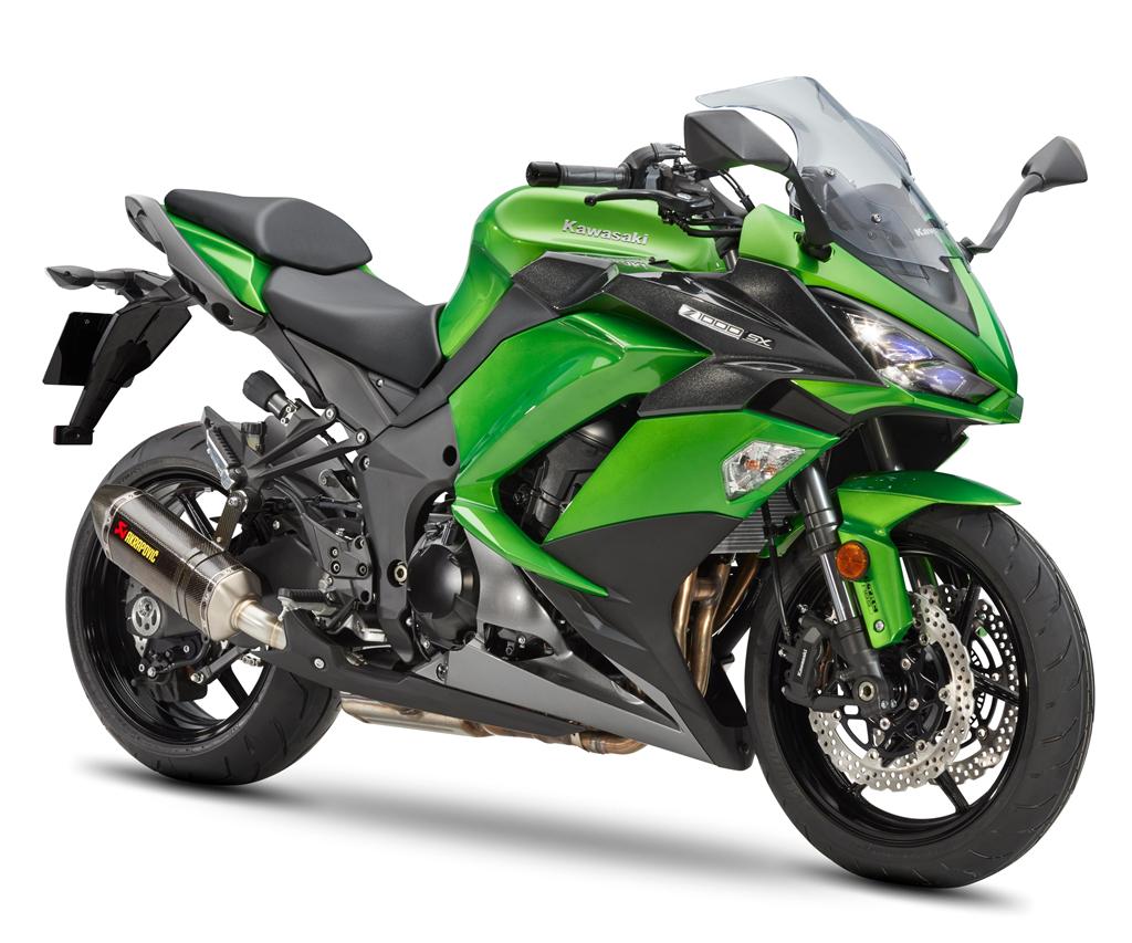 Akrapovic Échappement carbone Z1000SX 2017 Original Kawasaki