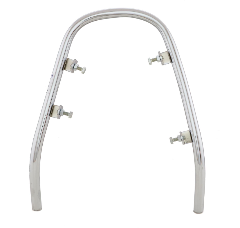 Pare-chocs aile avant pour Vespa Primavera/Sprint/Elettrica 50-150ccm, chrome