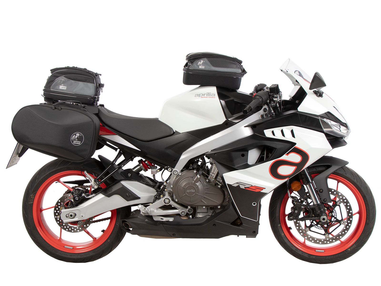 Anneau de réservoir Basic avec unité de fermeture de la sacoche de réservoir pour Aprilia RS 457 (24-)