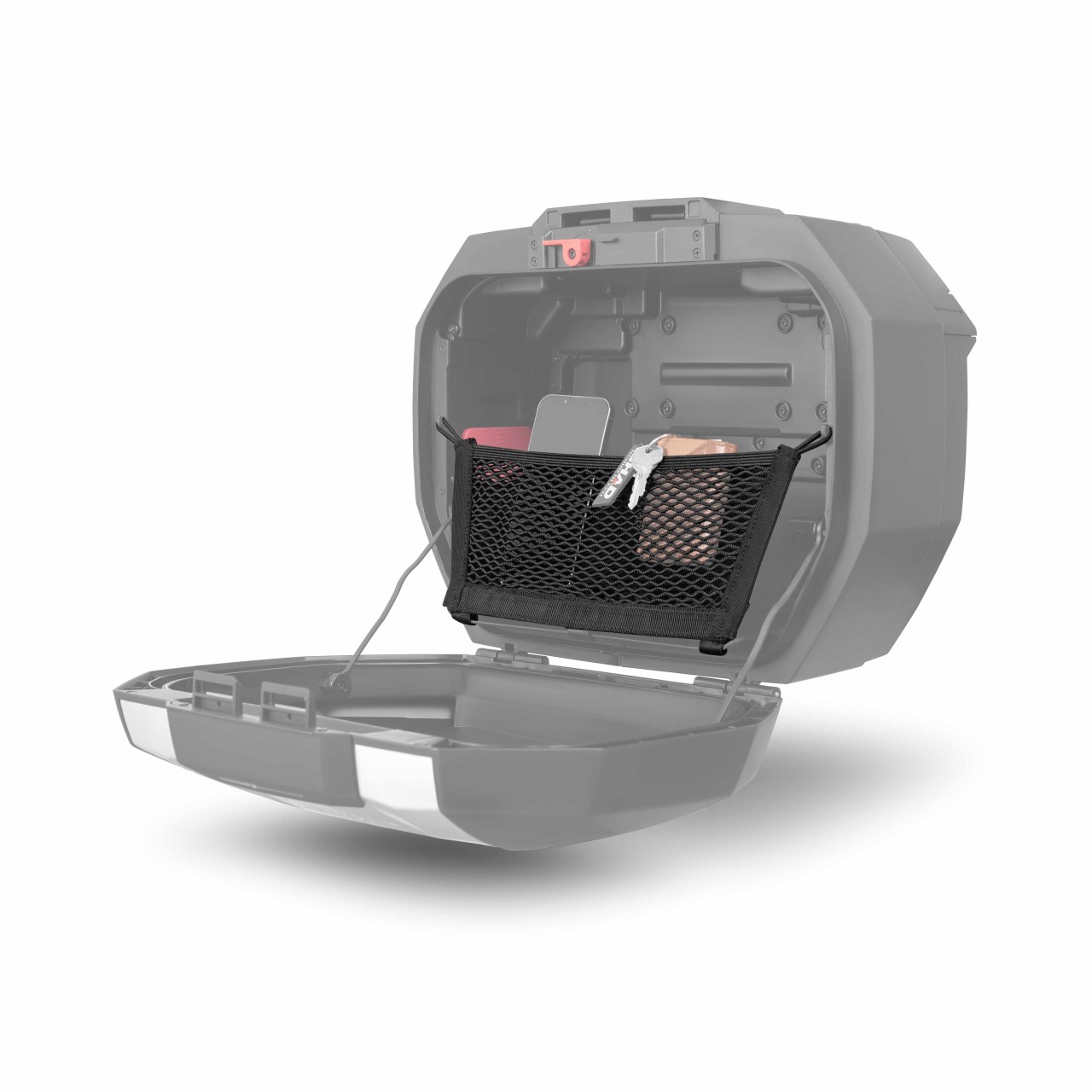Lot de valises latérales Shad SH38X extensibles, noir / aluminium, 38 l