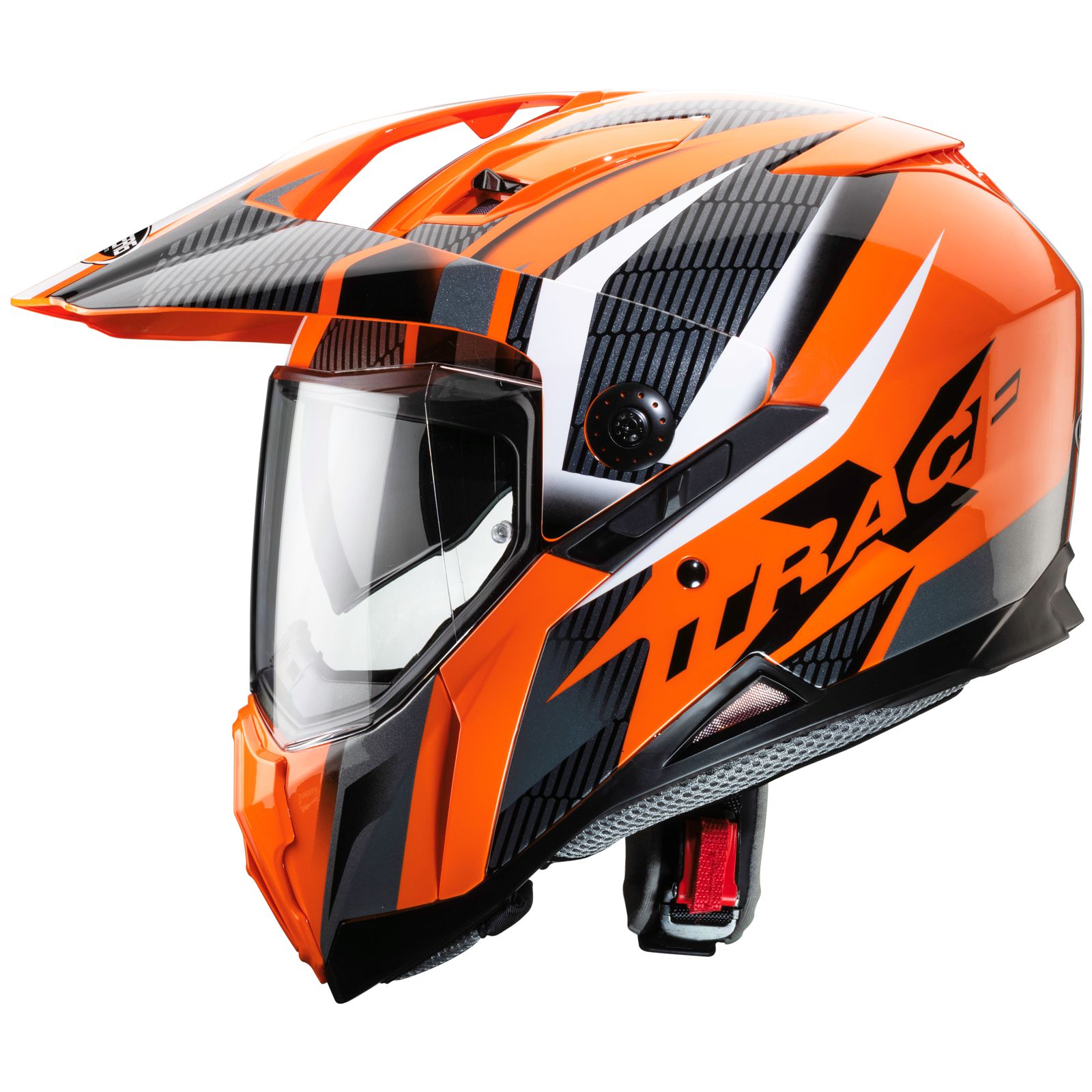 Caberg casque Xtrace Savana, orange/noir