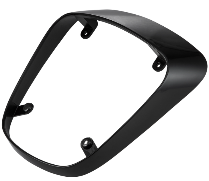 Cadre feu arrière pour Vespa Primavera/Sprint 50-150ccm ('18-), noir brillant