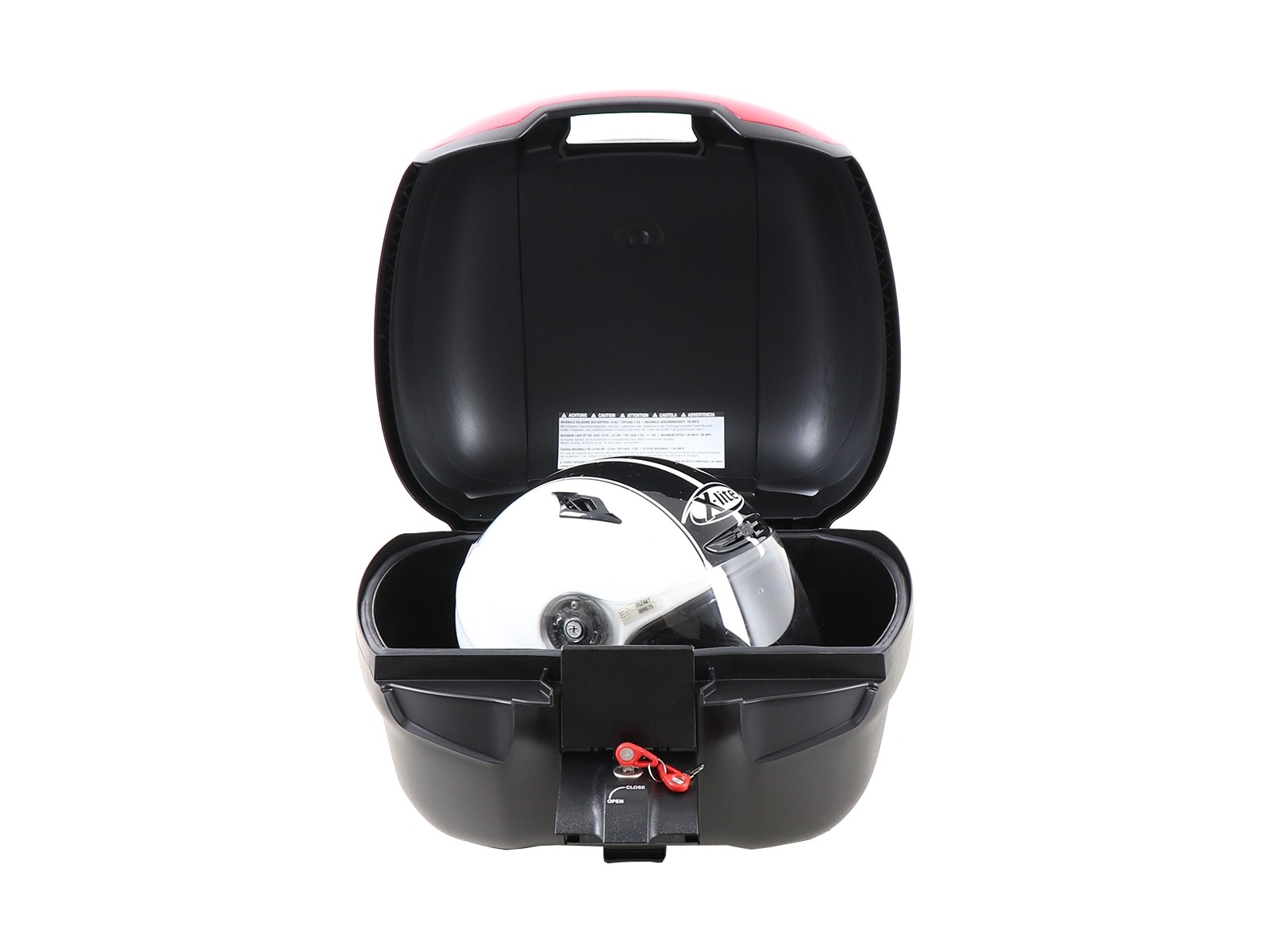 Journey Topcase 40 noir incl. palette topcase universelle pour tierce personne Original Hepco & Becker