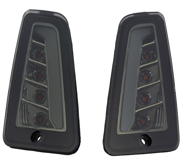 Kit clignotants avant & arrière pour Vespa GTS/GTS Super/GTV 125-300ccm ('14-), teintés