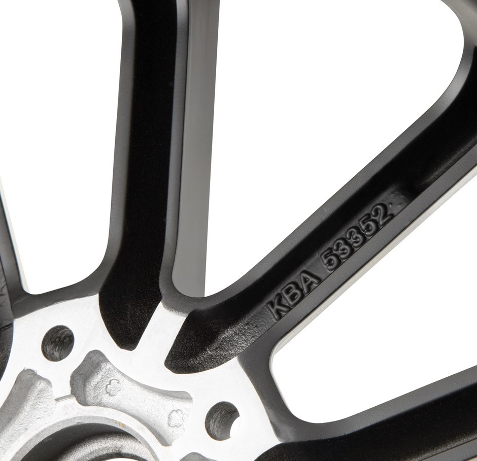 Jante avant/arrière 13" pour Vespa GTS/GTS Super/GTV/GT 60/GT/GT L 125-300ccm, noire mate