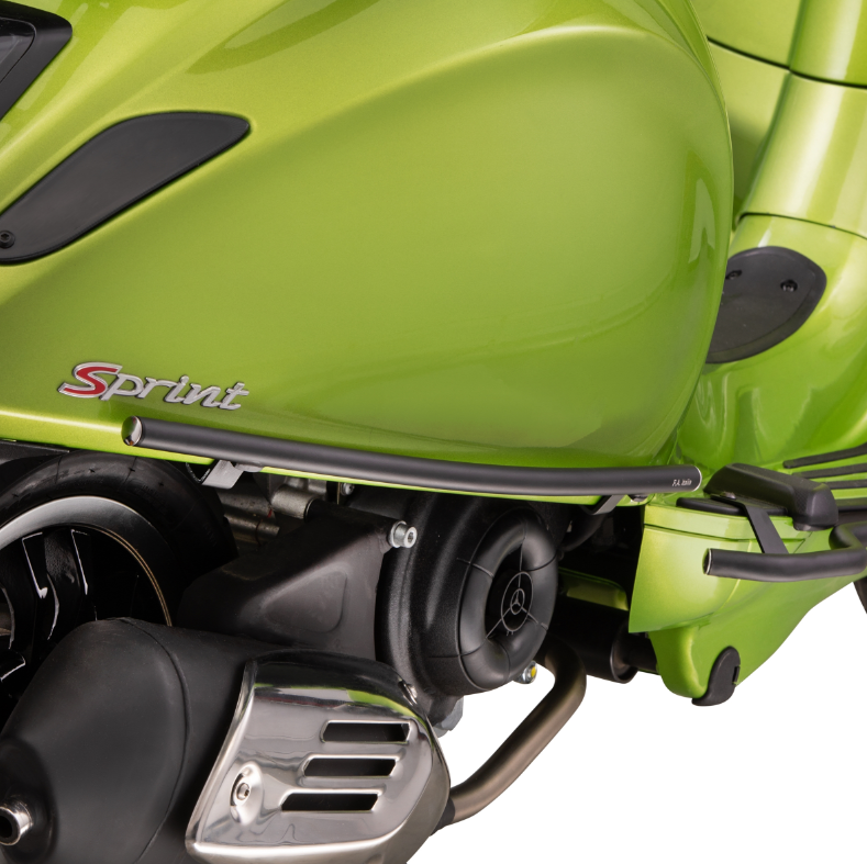 Arceau de protection latéral pour Vespa Primavera/Sprint/Elettrica 50-150ccm, noir mat