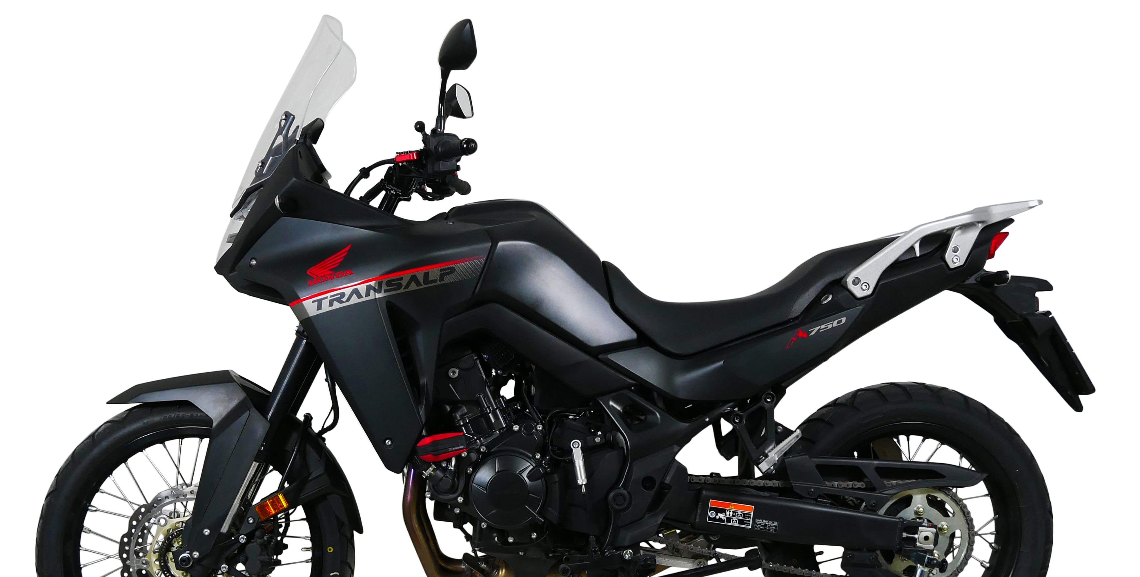 Ecran de tourisme MRA "TM" clair pour Honda XL 750 Transalp (23-24)