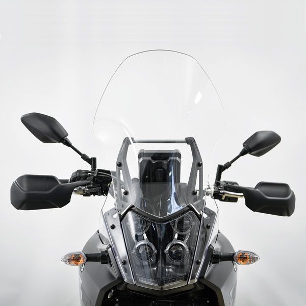Pare-brise extra-haut transparent pour Yamaha Ténéré 700 (19-24)