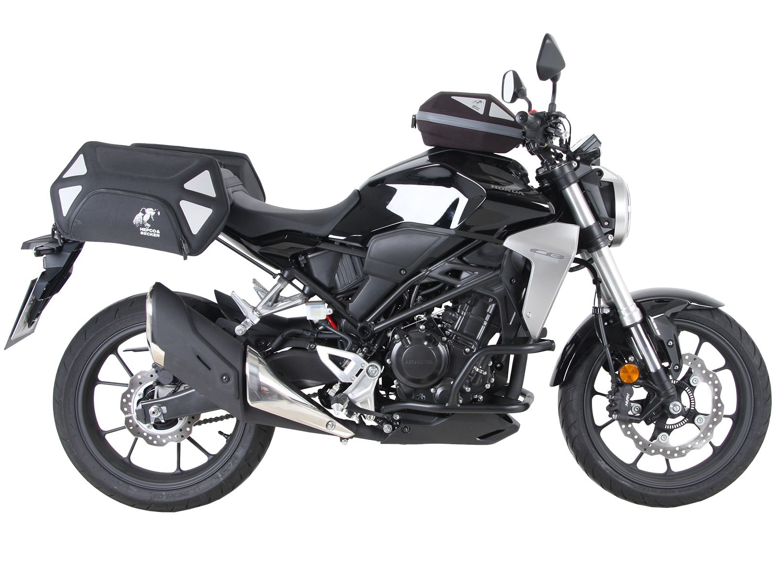 Anneau de réservoir Basic avec unité de fermeture de la sacoche de réservoir pour Honda CB 300 R (18-) Hepco & Becker