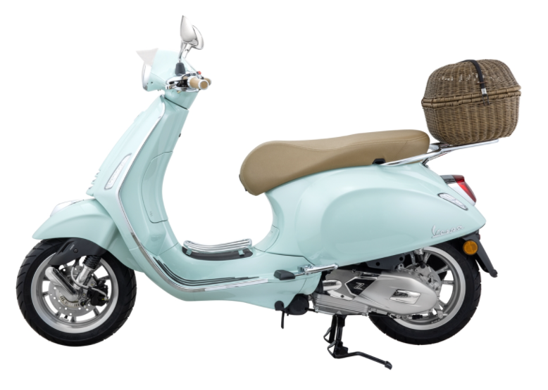 Panier à bagages Classic pour Vespa, marron foncé