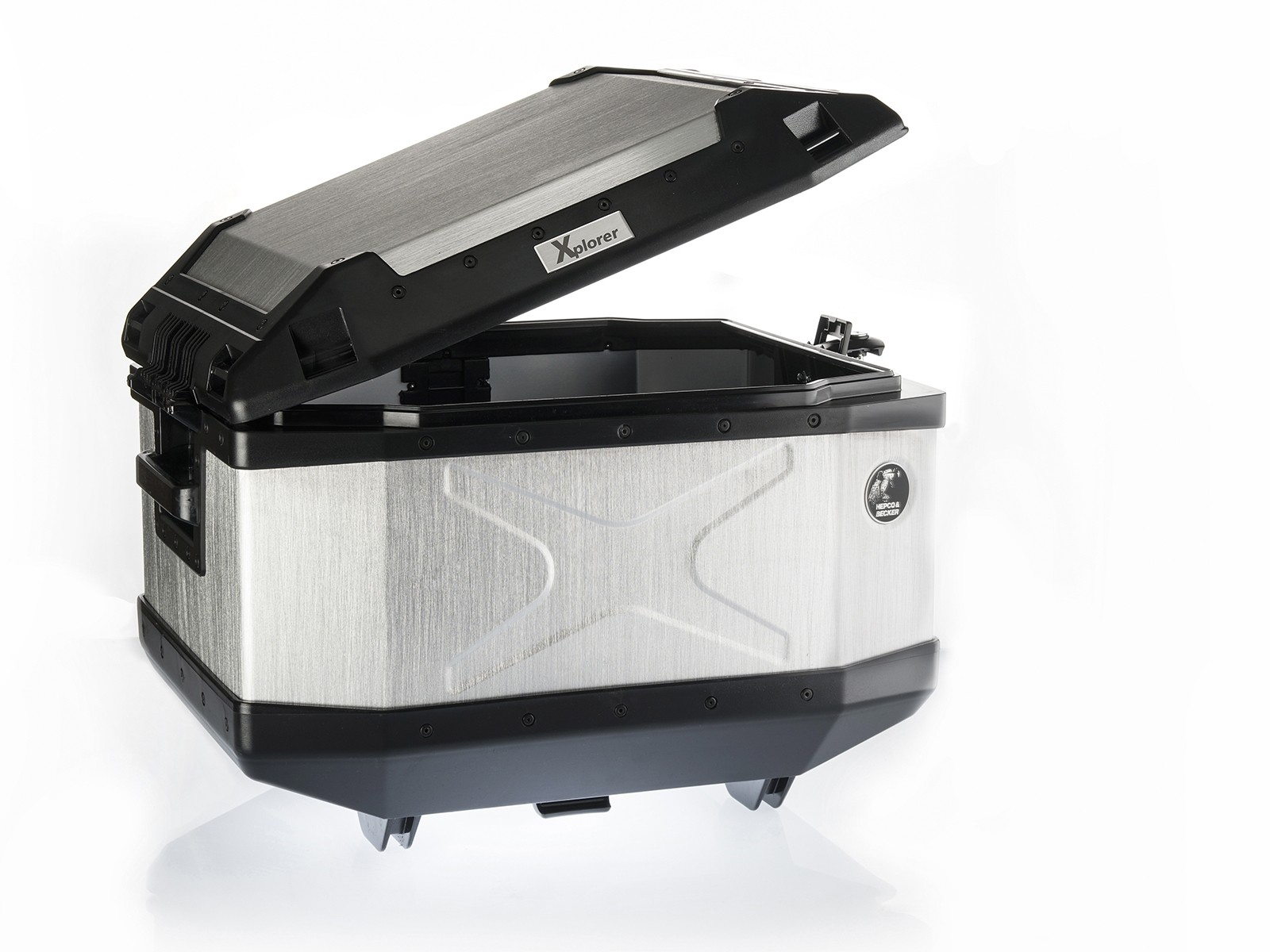 Topcase Alu Xplorer 45 argent Hepco & Becker