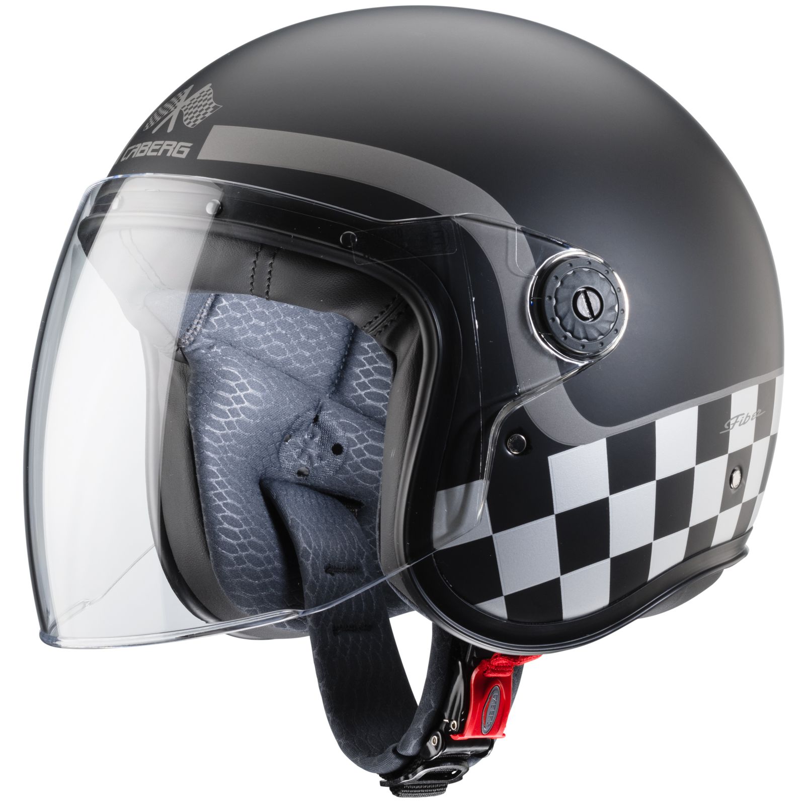 Caberg casque Freeride Formula, noir mat/argent gris