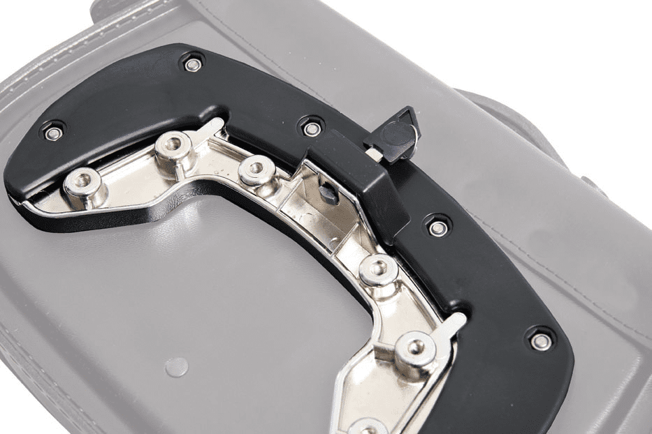 Jeu de sacoches de selle Buffalo Big Custom noir pour support C-Bow Hepco & Becker