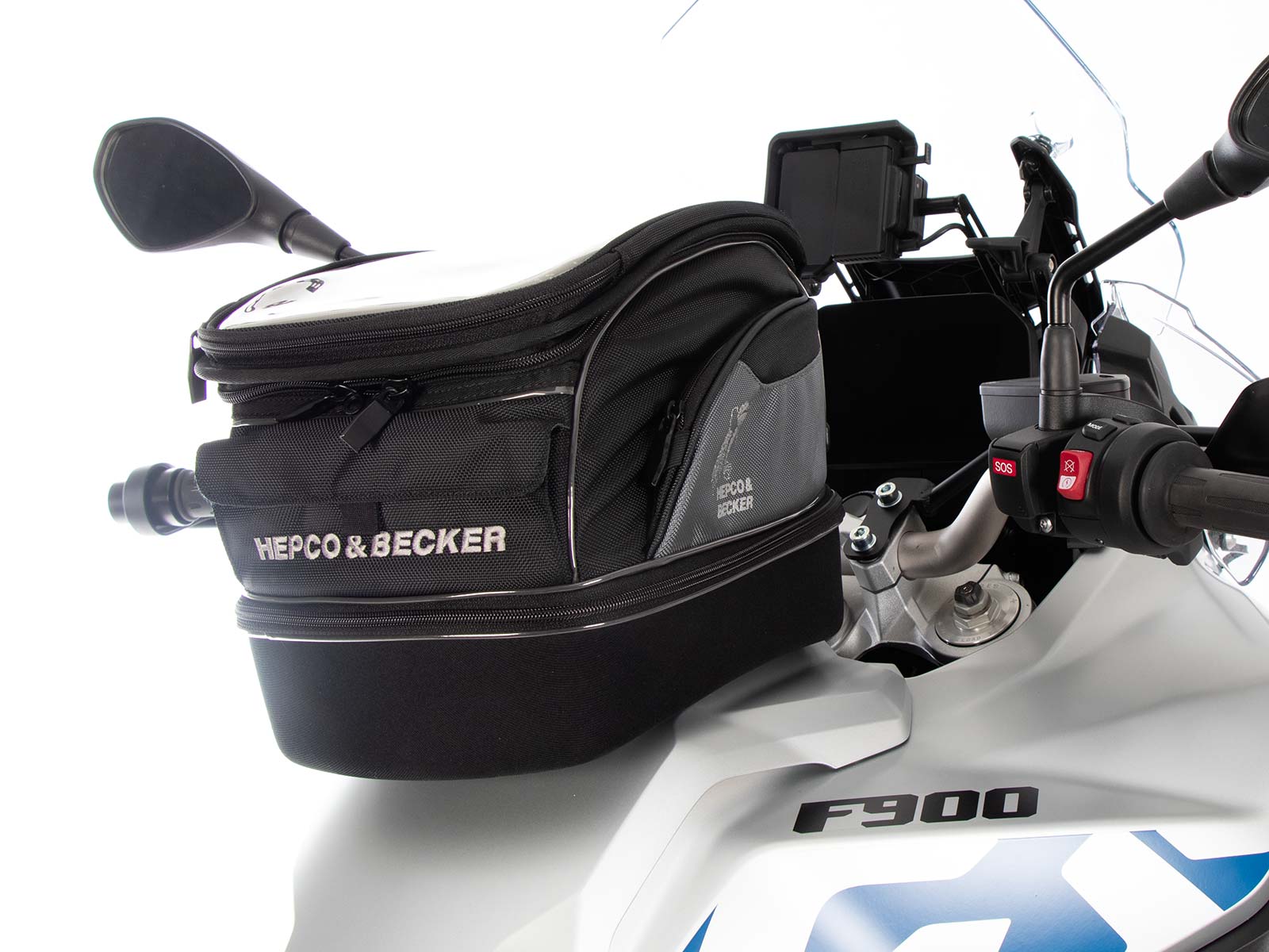 Anneau de réservoir Basic avec unité de fermeture de la sacoche de réservoir pour BMW F 900 GS Adventure (24-)