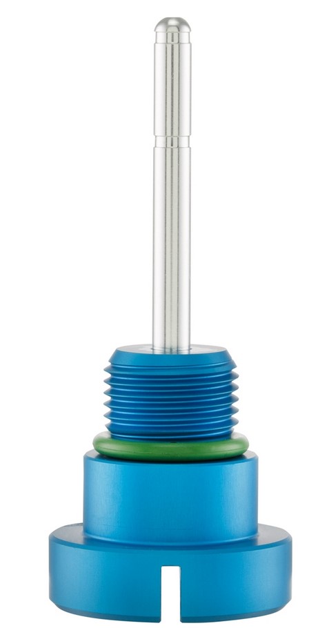 Bouchon de remplissage d'huile moteur pour Vespa, bleu mat