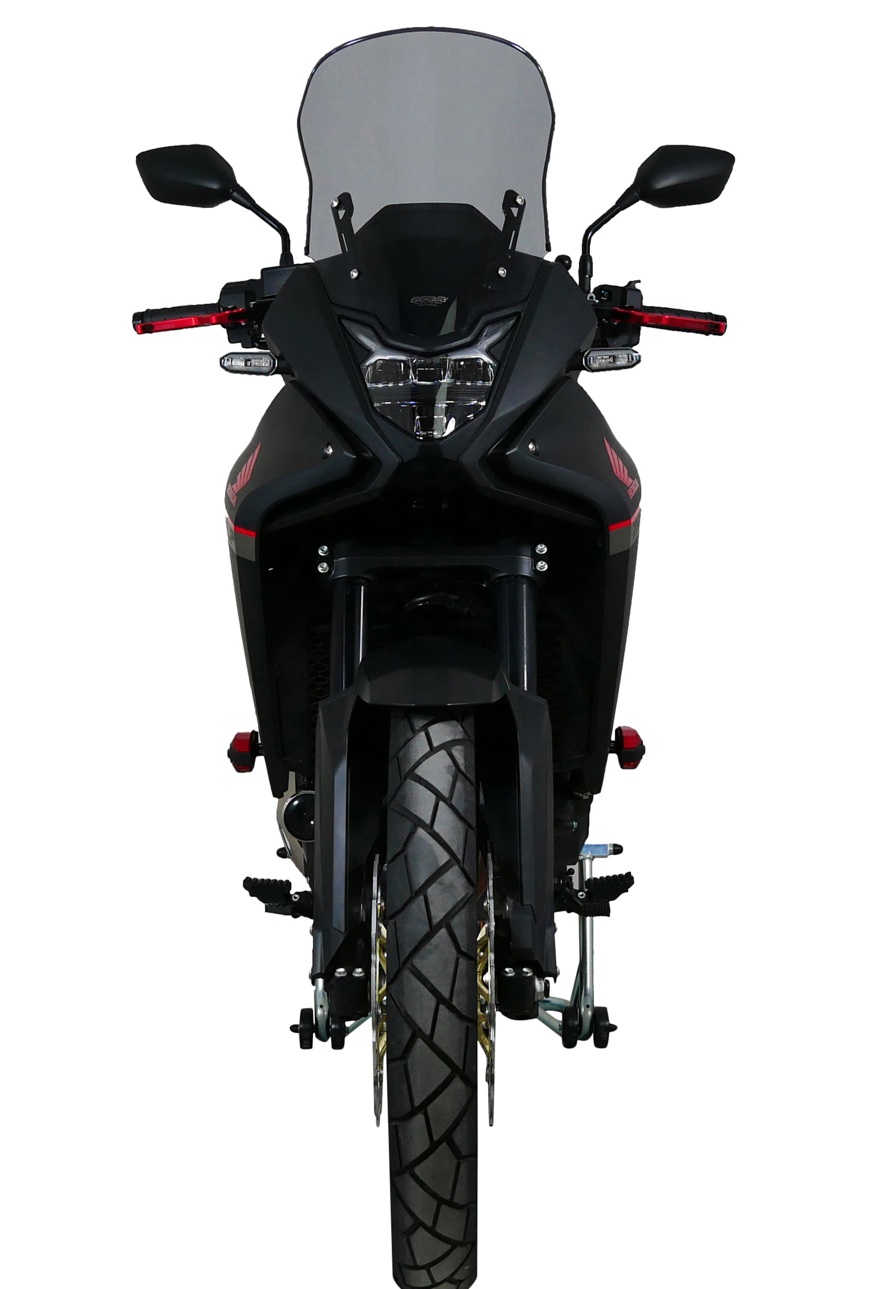 Pare-brise de randonnée MRA "TM" gris fumé pour Honda XL 750 Transalp (23-24)