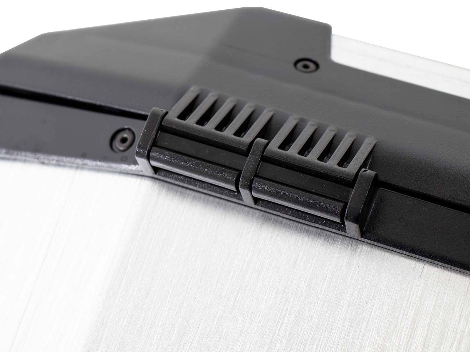 Topcase en aluminium Xplorer 60 litres aluminium argenté Hepco & Becker