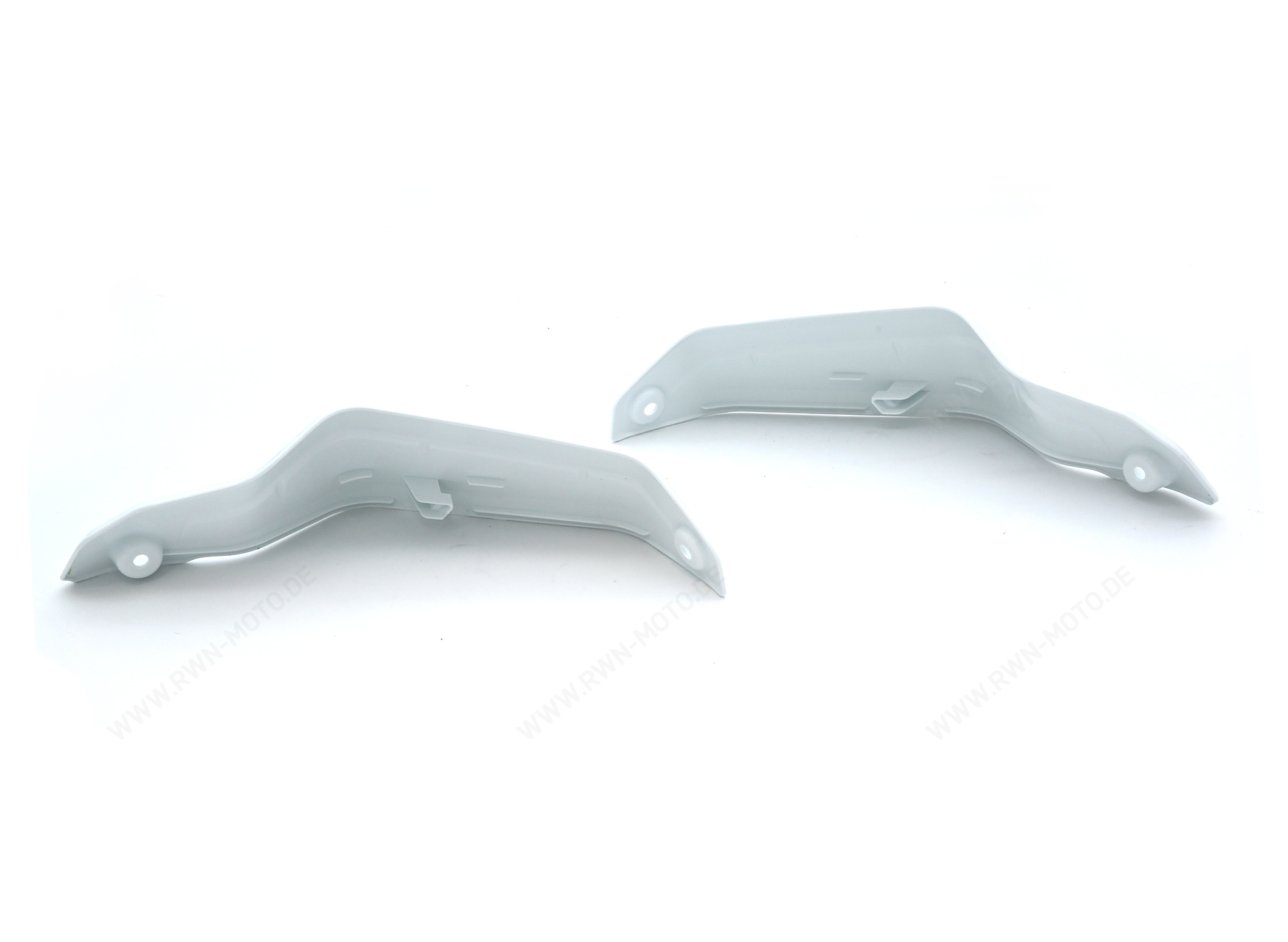 Protège-mains blancs pour XL 750 Transalp (23-)/E-Clutch (26-) et CRF1100L Africa Twin (20-)