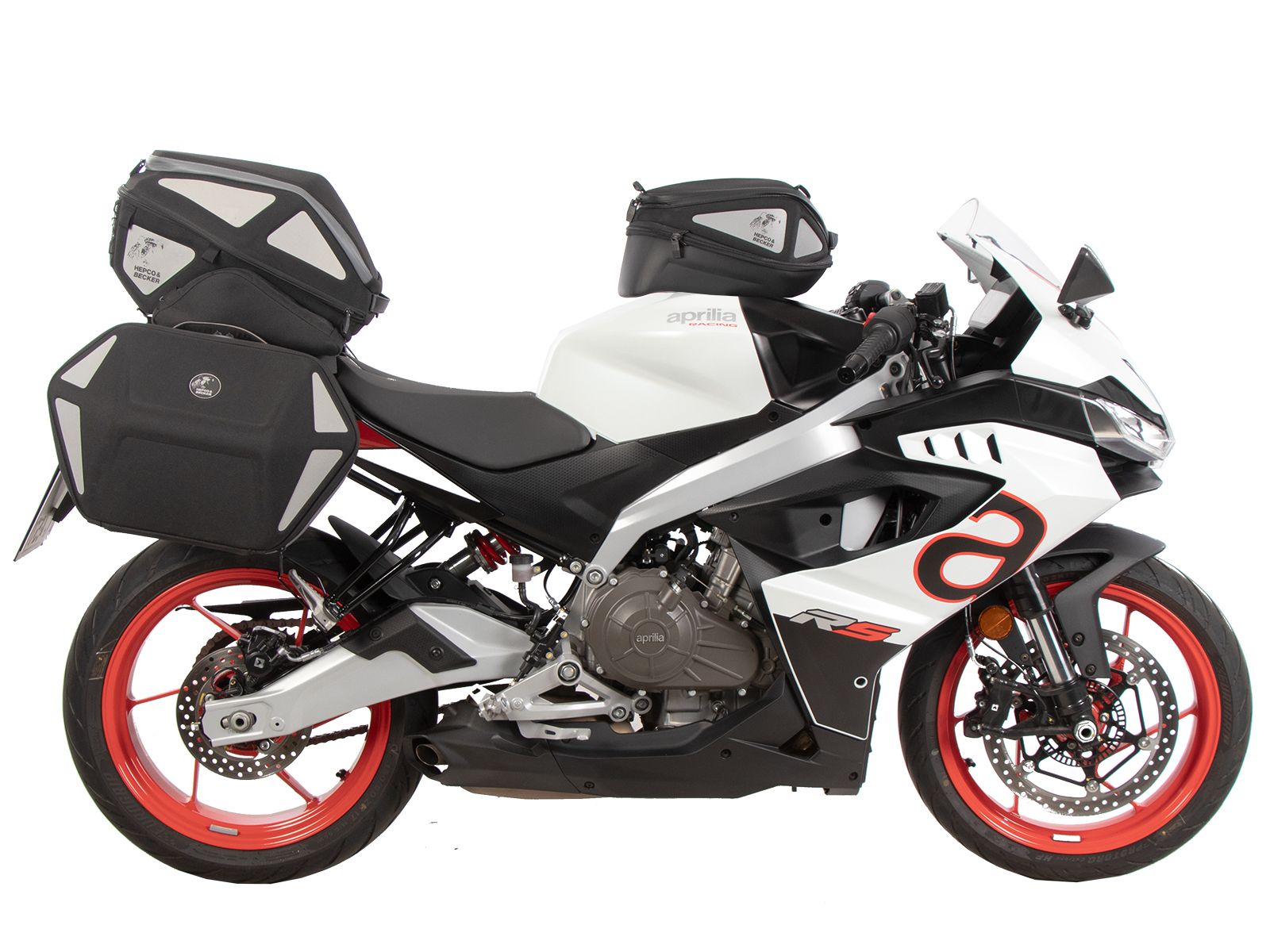 Anneau de réservoir Basic avec unité de fermeture de la sacoche de réservoir pour Aprilia RS 457 (24-)