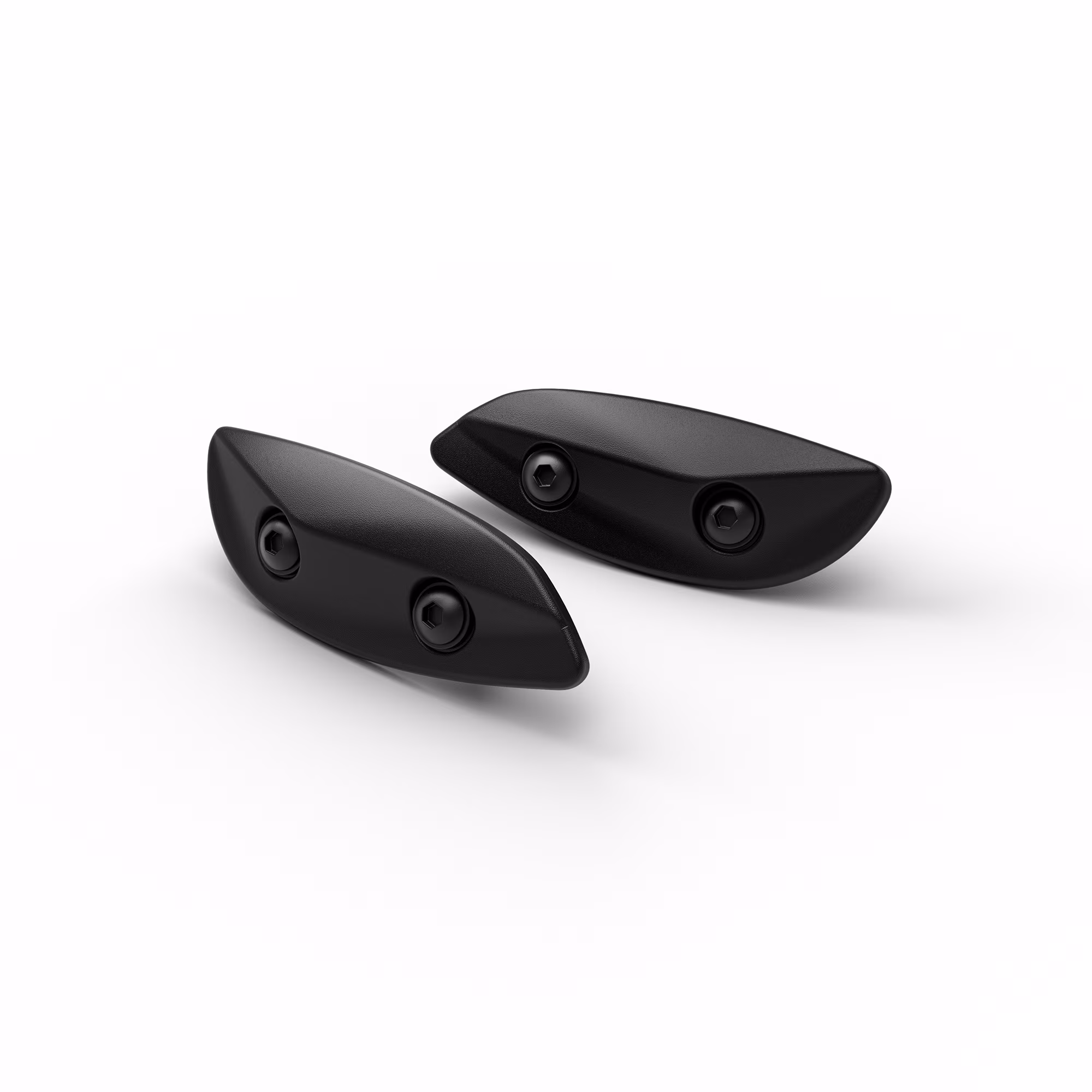 Cache pour logement de rétroviseur noir pour Aprilia RS 660 /Factory (25-) / RSV 4 1100 /Factory (25-)