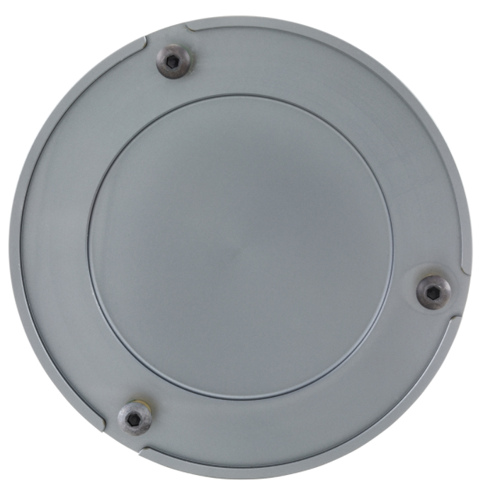 Cache couvercle vario pour Vespa, gris mat