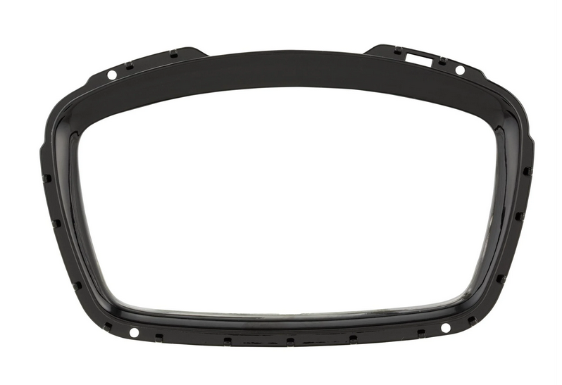 Anneau décoratif tachymètre pour Vespa Elettrica/Primavera Sport/Sprint Sport 125/150ccm, noir brillant