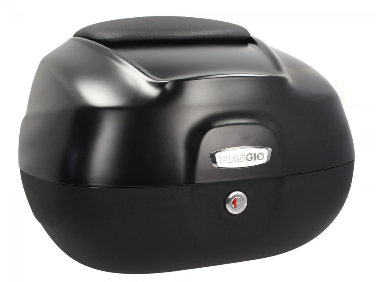 Top case 37L pour Beverly Original Piaggio - NERO CARBONIO (POLICE) 93/B