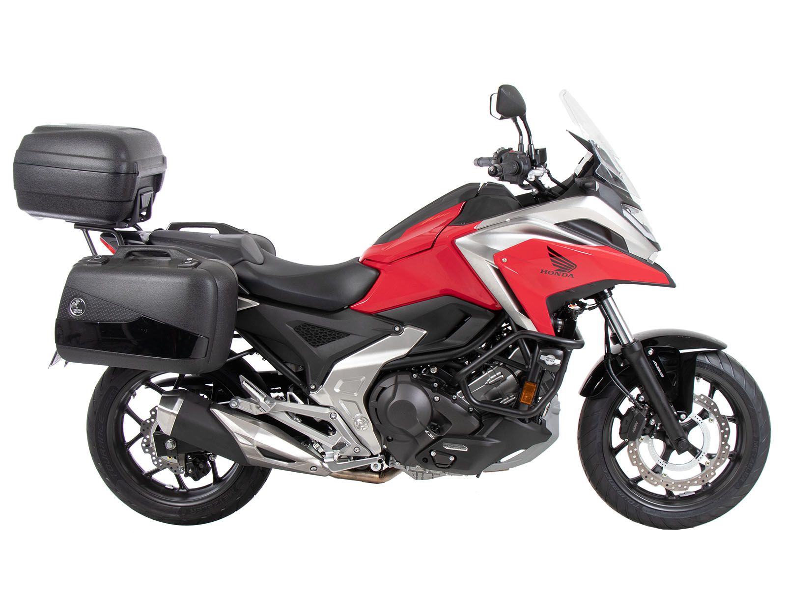 Support de topcase Alurack noir pour Honda NC 750 X /DCT (21-) Hepco & Becker