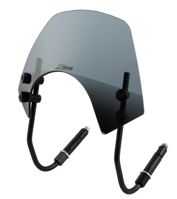 Flyscreen ZELIONI Racing pour Vespa GTS/GTS Super 125-300ccm, teinté noir