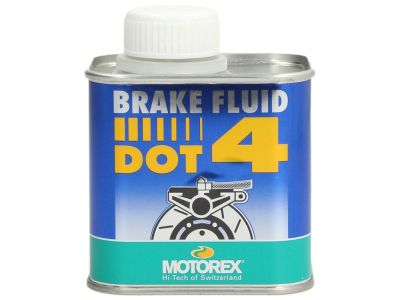 Liquide de frein Motorex, DOT 4, 0,250 l, transparent, lot de 12