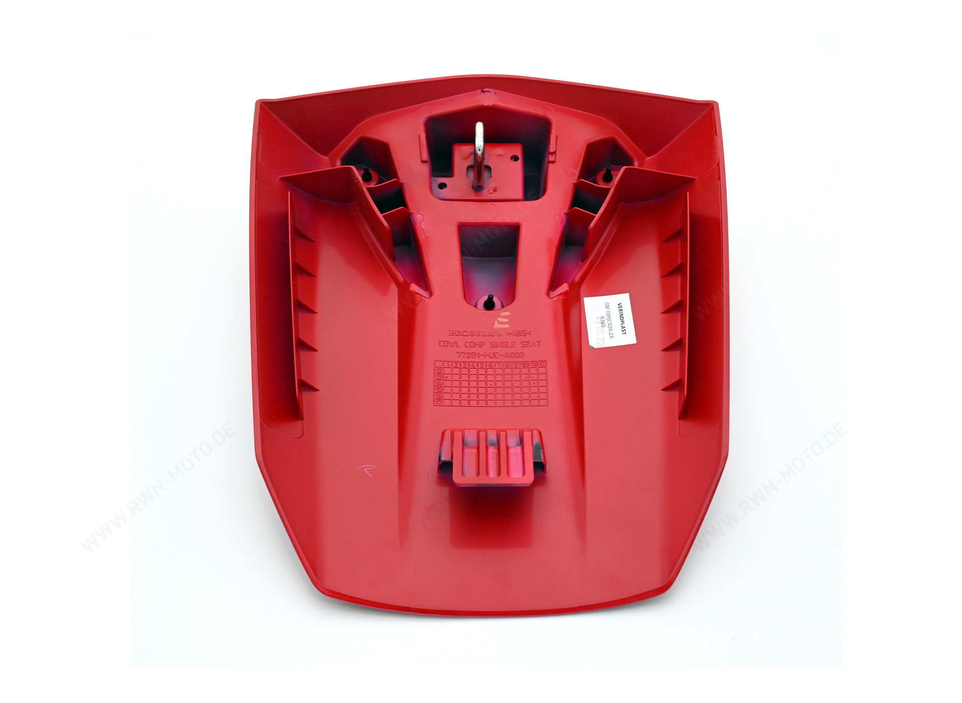 Couverture de siège passager rouge pour Honda CBR 600 RR (24-) Original