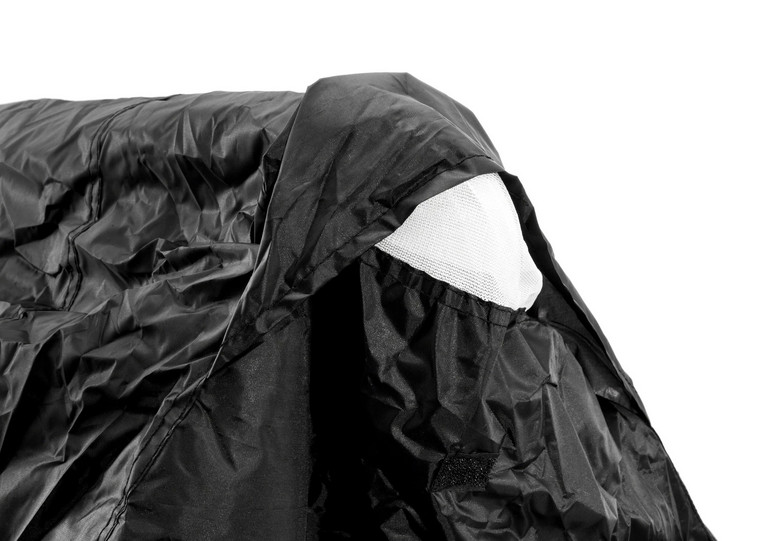 Garage pliable Outdoor "Scooter", taille M-L, noir/argenté