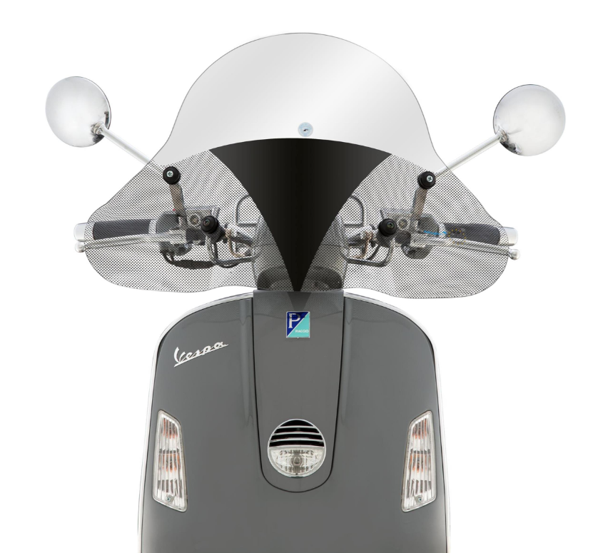 Flyscreen CUPPINI pour Vespa GTV/GT 60 125-300ccm, clair