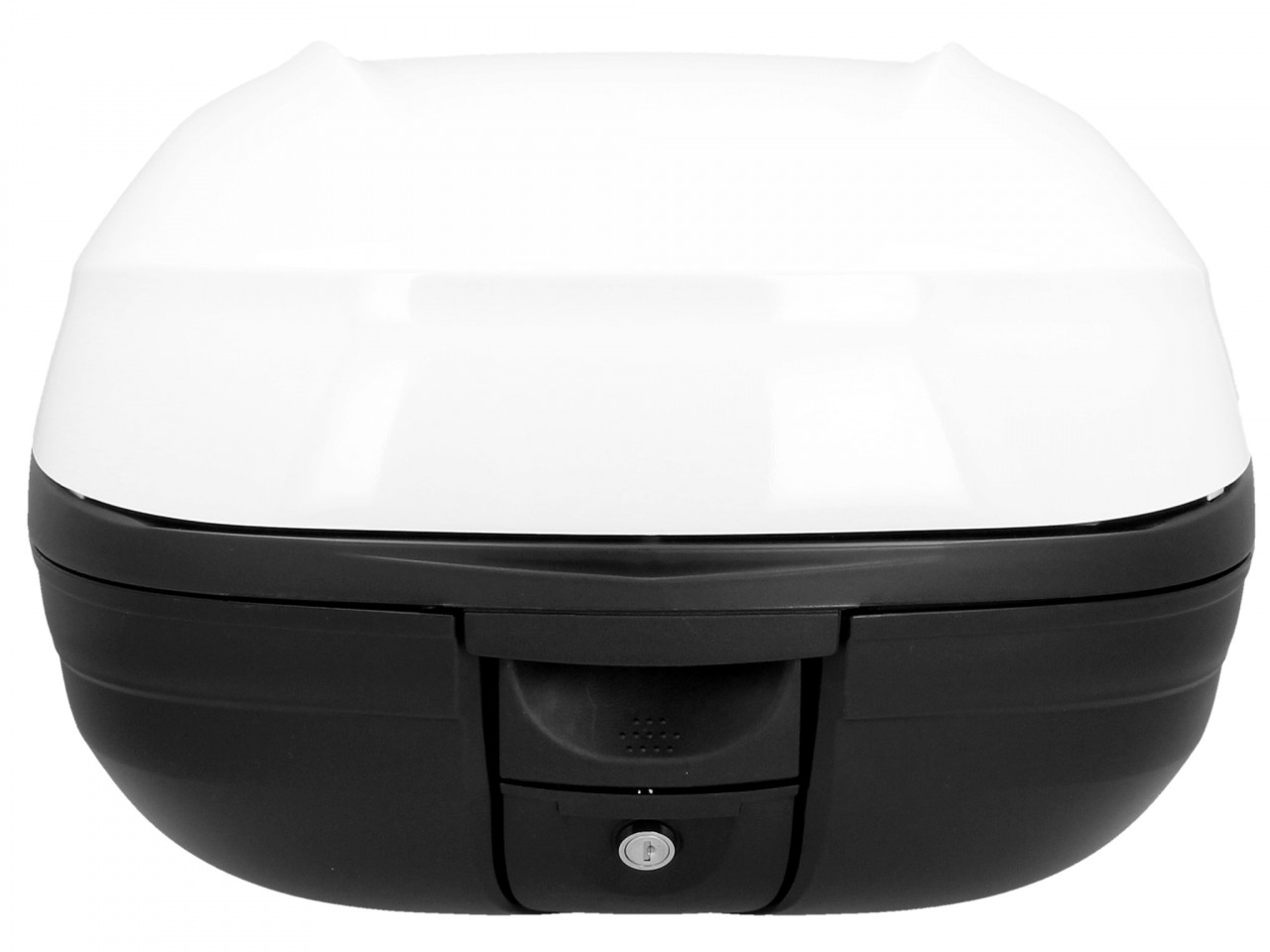 Kit Top Case (avec plaque de fixation), 37 l, blanc pour Piaggio MP3 125 / 300 / Sport HPE