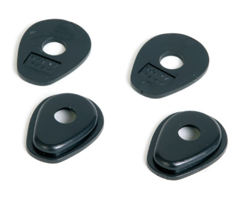 HIGHSIDER smart Iss 1 Plaques de montage Indy Spacer noir