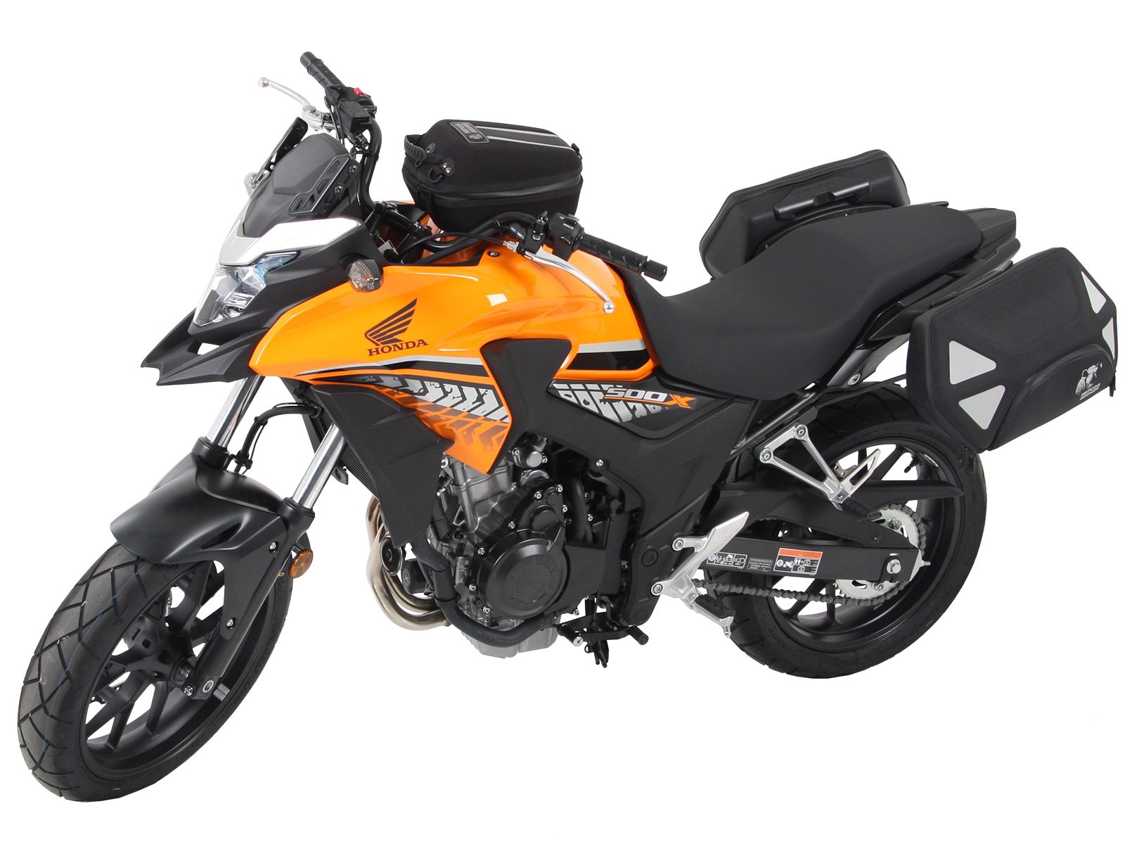 Anneau de réservoir Basic avec unité de fermeture de la sacoche de réservoir pour Honda CB 500 X (17-18) Hepco & Becker