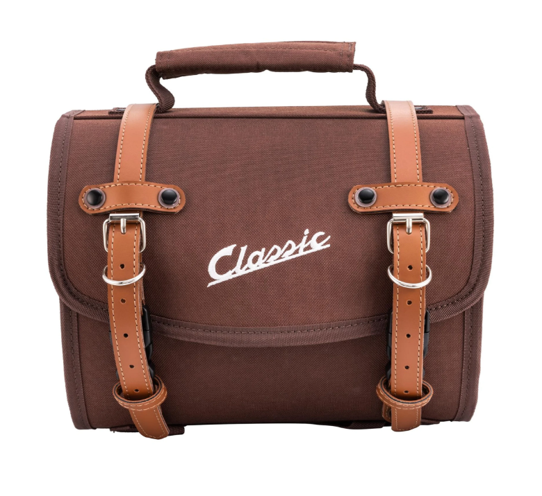 Sac "Classic" petit pour Vespa, nylon, tobacco marron